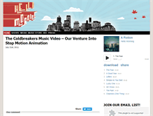 Tablet Screenshot of hellomorningband.com